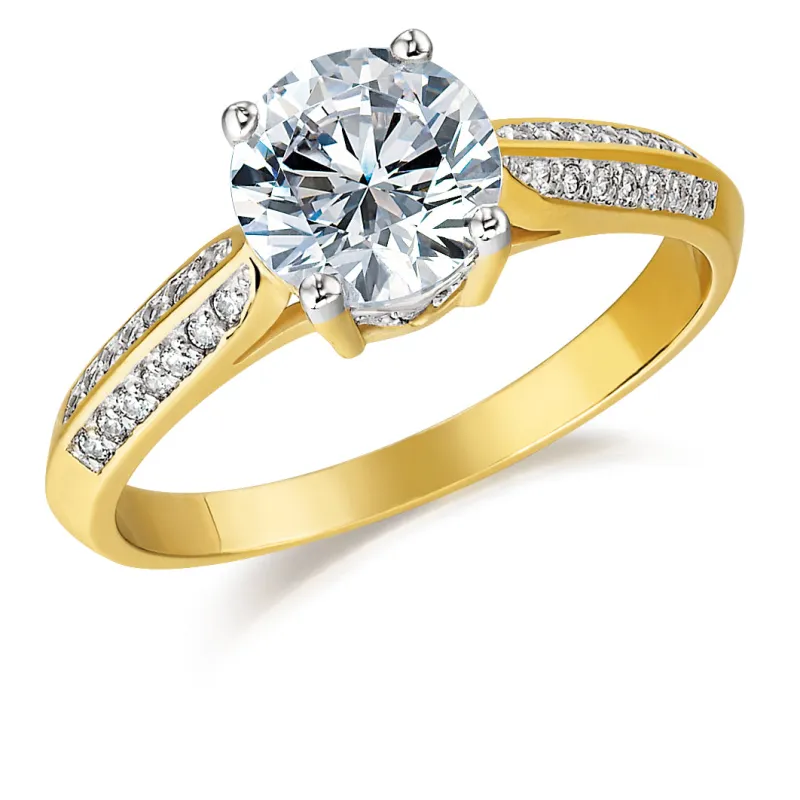 2.25 Carat Accolade Ring made by Tru Diamonds