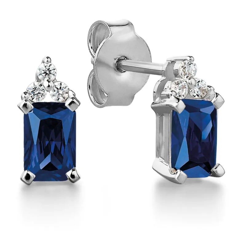 Sapphire Inspiration Earrings sold by Tru Diamonds
