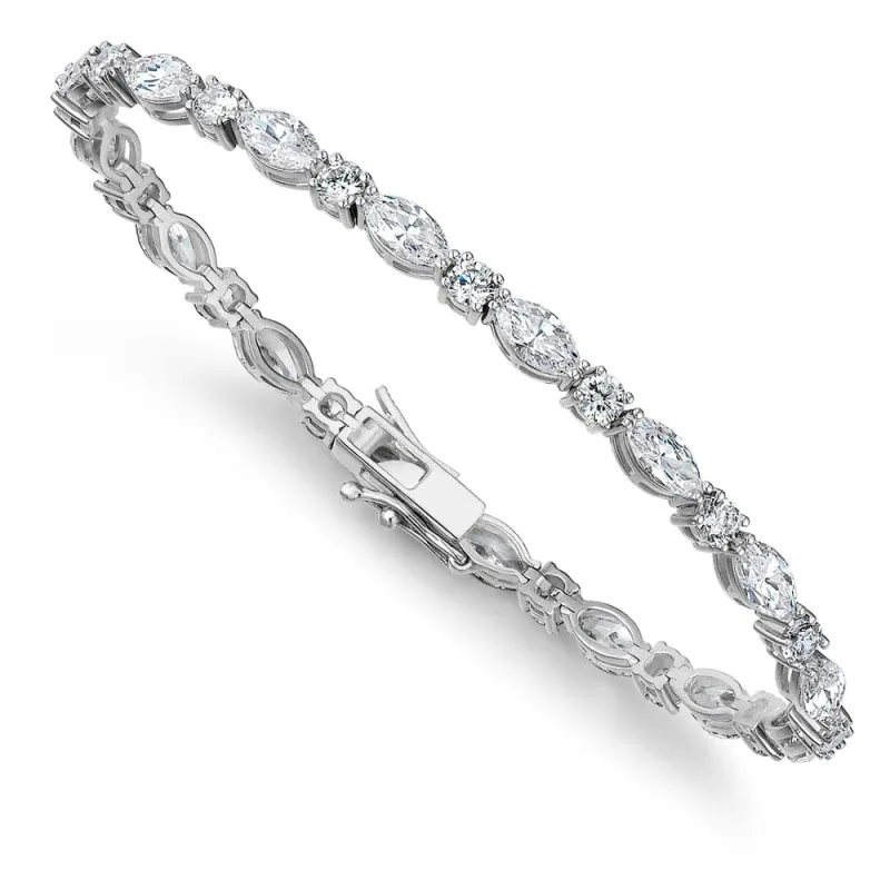 Tru-Diamonds Cascade Bracelet made by Tru Diamonds