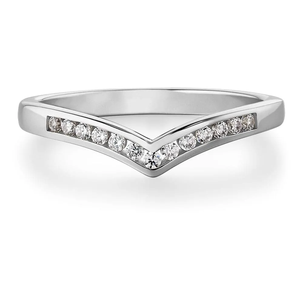 Channel Wishbone Band sold by Tru Diamonds product image thumbnail 4