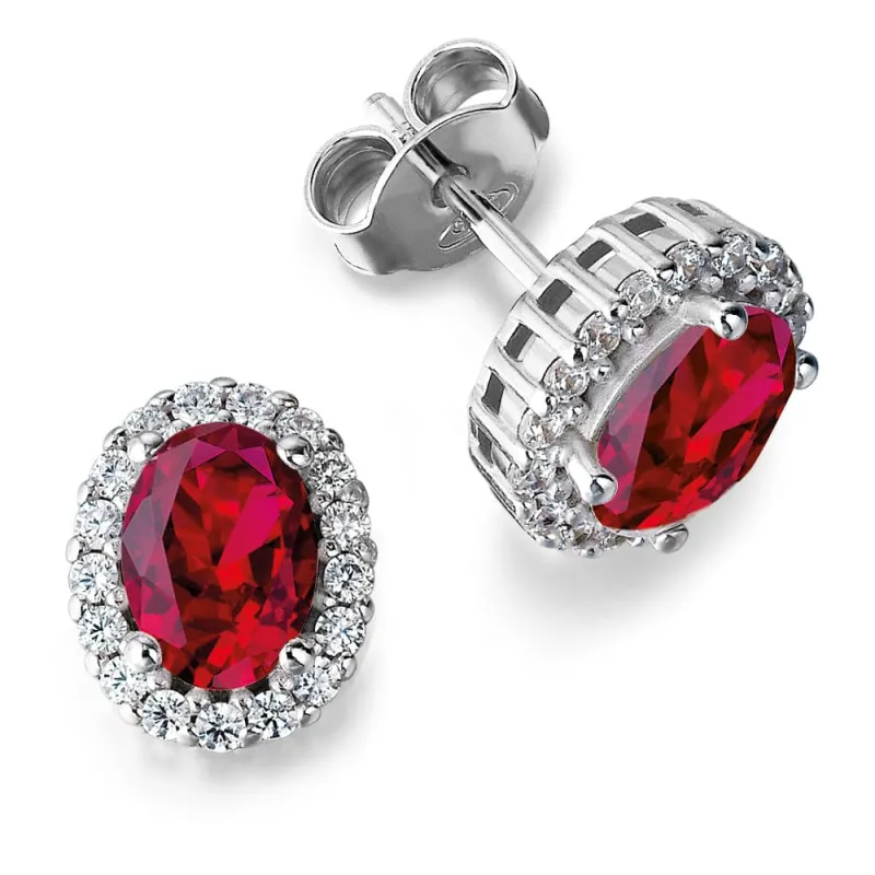 Tru Ruby Cincature Earrings sold by Tru Diamonds