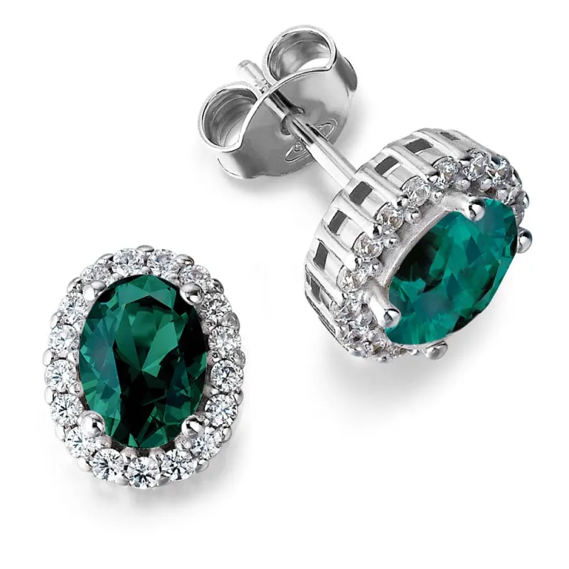 Tru Emerald Cincature Earrings sold by Tru Diamonds