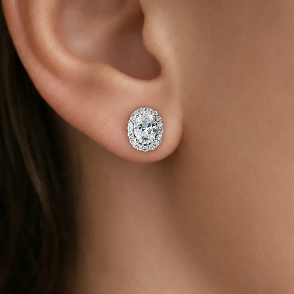 Cincature Stud Earrings sold by Tru Diamonds product image thumbnail 2