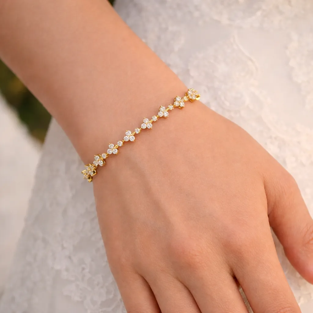 Delicate Lace Bracelet sold by Tru Diamonds product image thumbnail 5