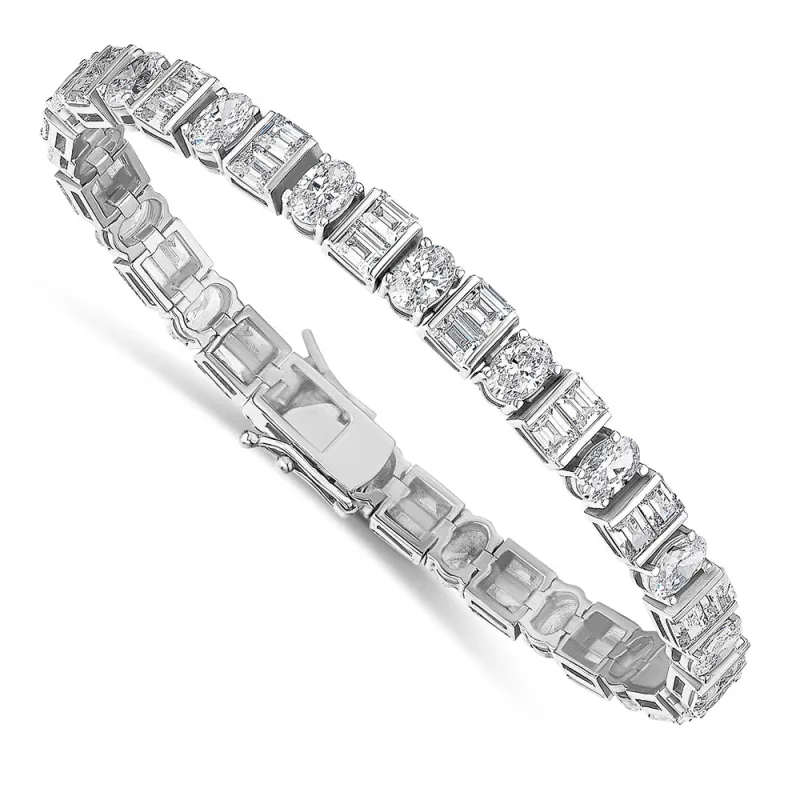 12.96 Carat Empyreal Bracelet made by Tru Diamonds