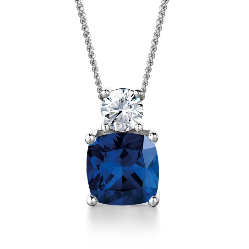 Tru Sapphire Perfection Pendant sold by Tru Diamonds