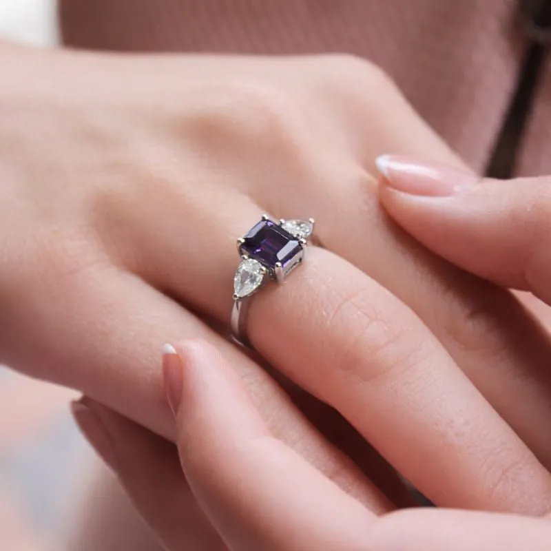 Amethyst Inspiration Ring sold by Tru Diamonds product image thumbnail 2