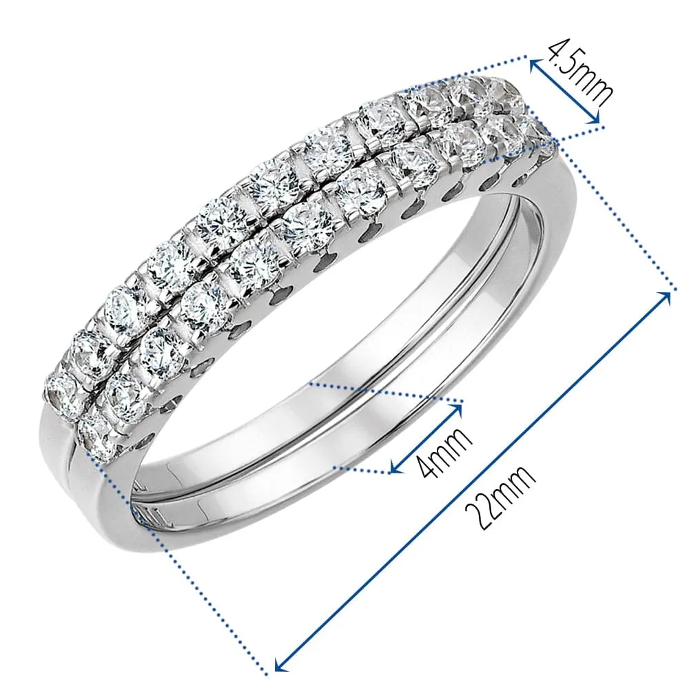 Charming Twinset Ring sold by Tru Diamonds product image thumbnail 5