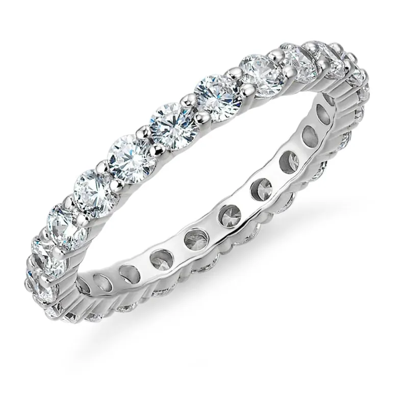 2.20 Carat Eternity Band made by Tru Diamonds