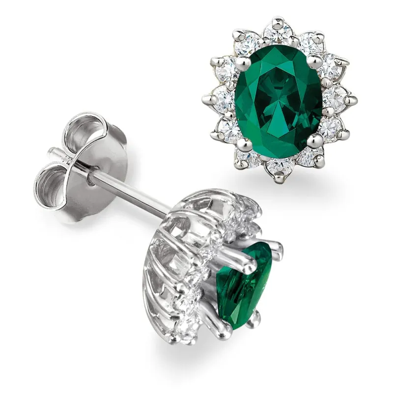 Royal Tru Emerald Earrings sold by Tru Diamonds