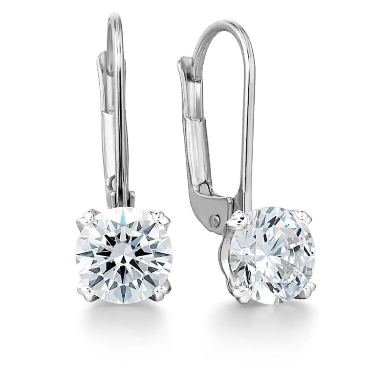 1 Carat Drop of Elegance Earrings sold by Tru Diamonds
