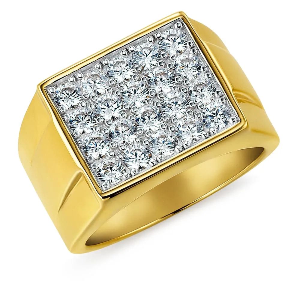 Carnegie Style Men's Ring sold by Tru Diamonds