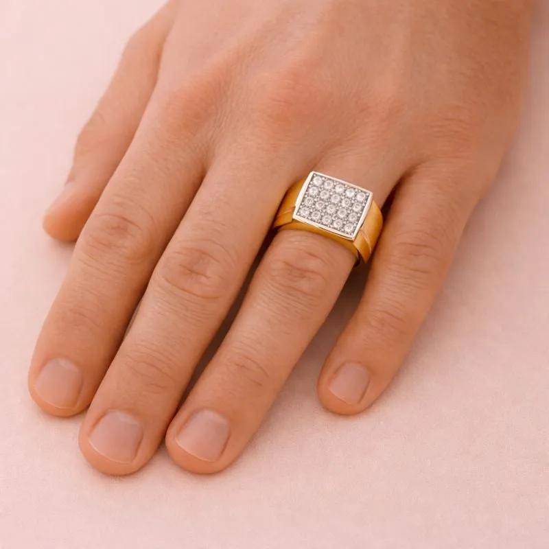 Carnegie Style Men's Ring sold by Tru Diamonds product image thumbnail 2
