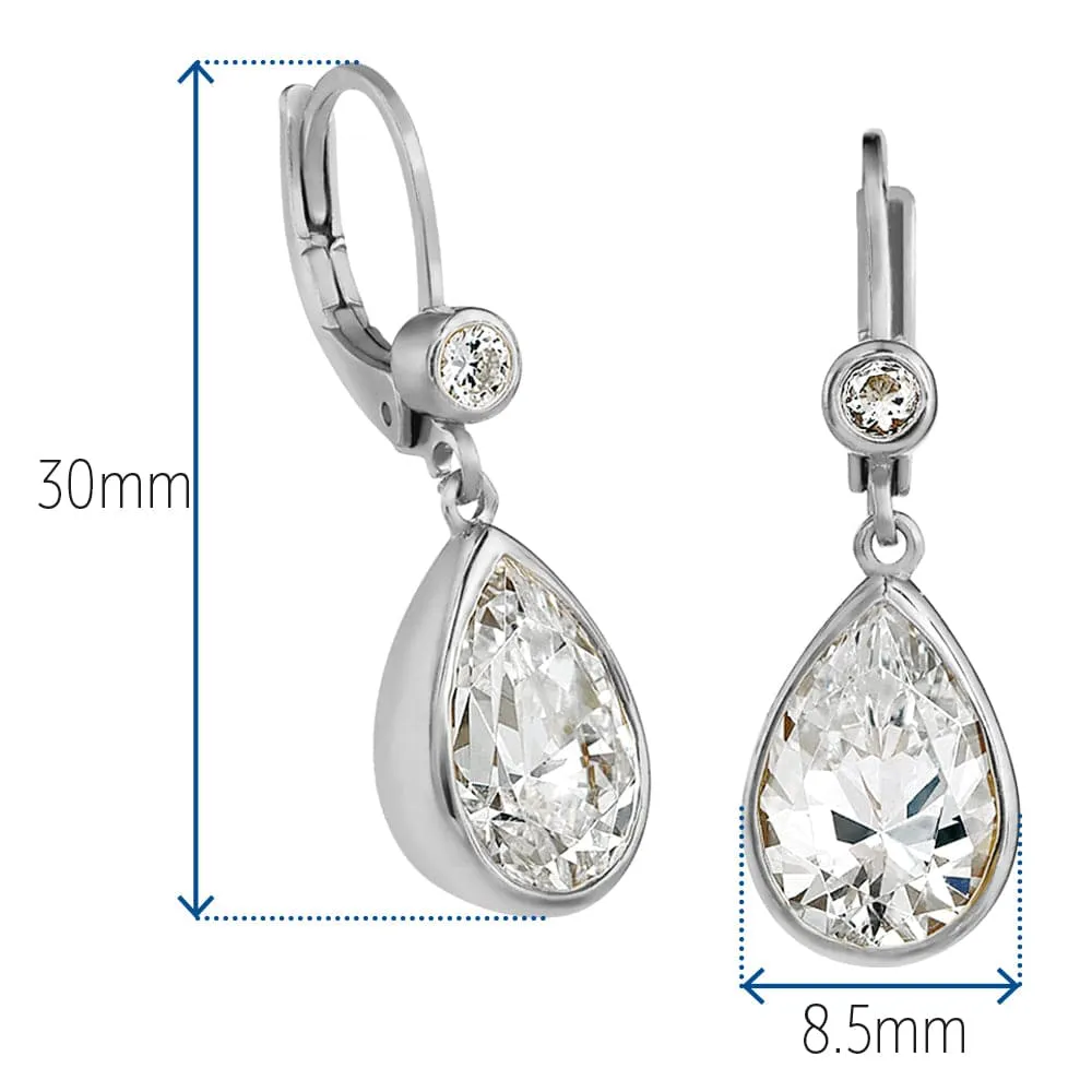 2.05 Carat Church-Bell Drop Earrings sold by Tru Diamonds product image thumbnail 3