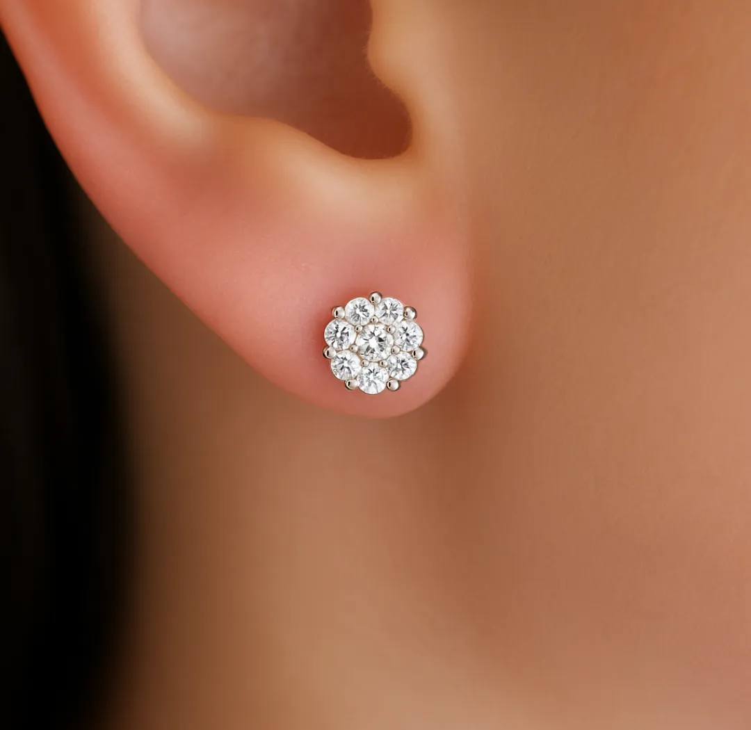 Eternal Bouquet Earrings sold by Tru Diamonds product image thumbnail 4