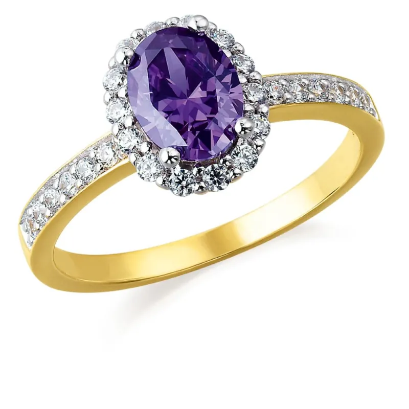 Tru Amethyst Cincature Ring sold by Tru Diamonds
