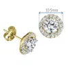 Posh Halo Earrings sold by Tru Diamonds