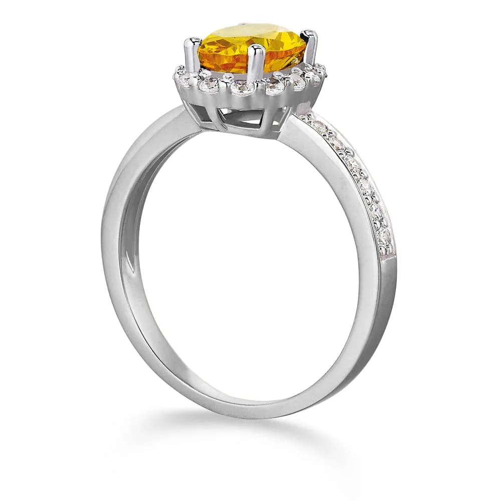 Yellow Cincature Ring sold by Tru Diamonds product image thumbnail 4