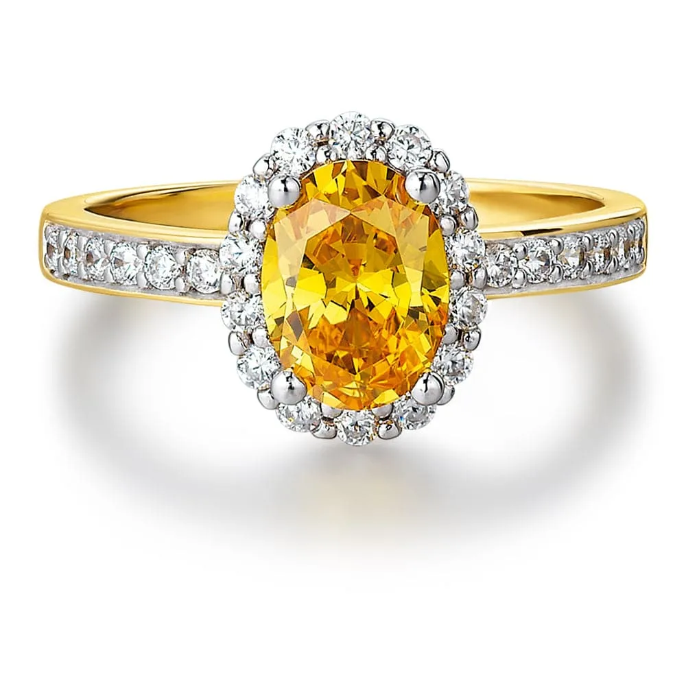 Yellow Cincature Ring sold by Tru Diamonds product image thumbnail 5