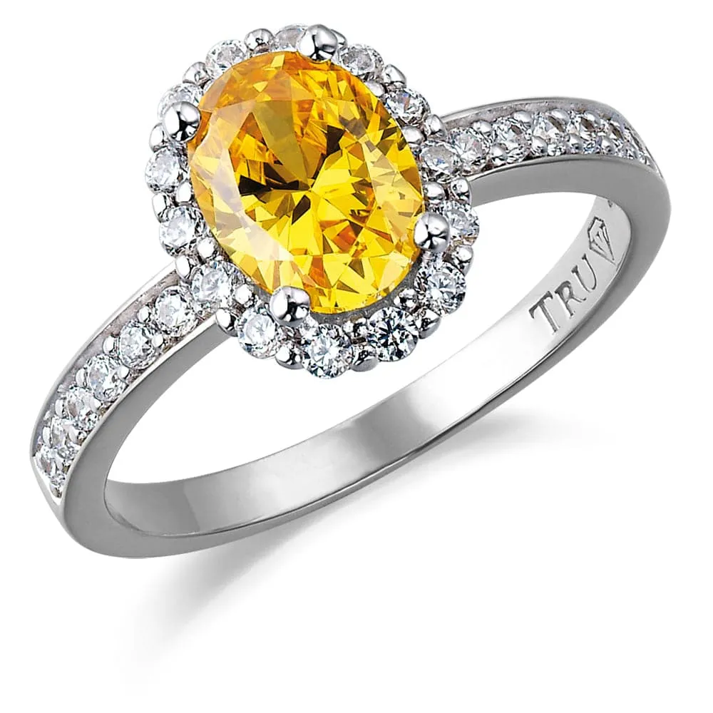 Yellow Cincature Ring sold by Tru Diamonds product image thumbnail 2