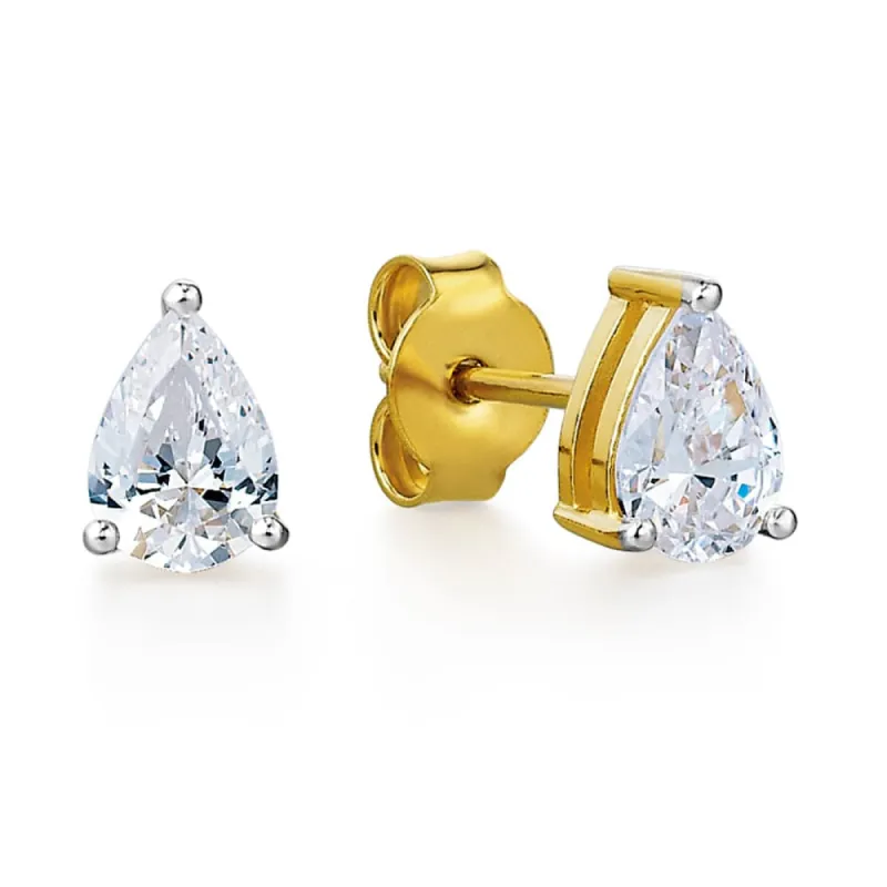 1.5 ct. t.w. Pear Cut Stud Earrings sold by Tru Diamonds