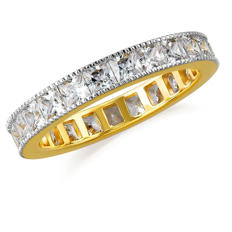 Princess Style Eternity Ring sold by Tru Diamonds