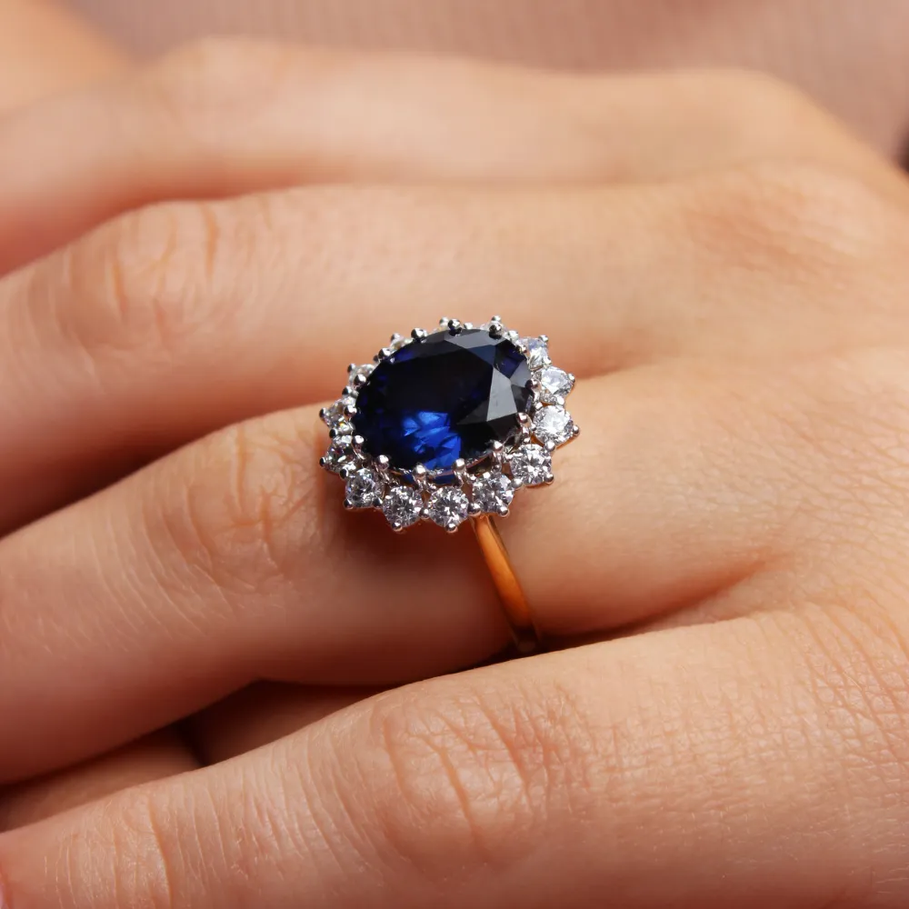 Princess Diana's Royal Ring sold by Tru Diamonds product image thumbnail 2