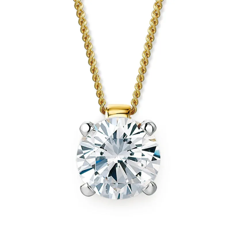 3 Carat Raindrop Pendant sold by Tru Diamonds