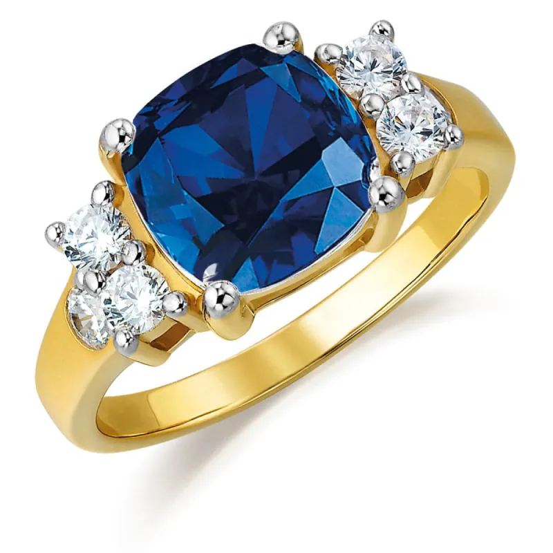 Tru Sapphire Perfection Ring sold by Tru Diamonds