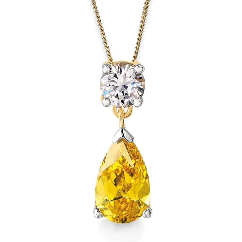 Yellow Chéri Amour Pendant sold by Tru Diamonds