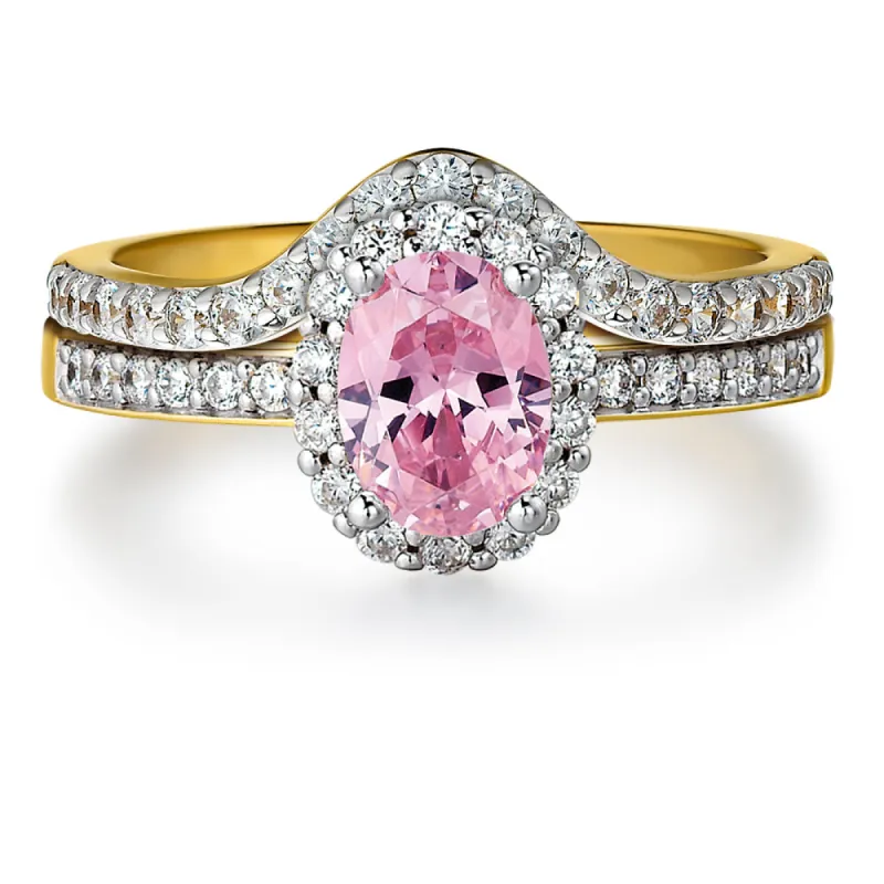 Pink Cincature Ring Set sold by Tru Diamonds