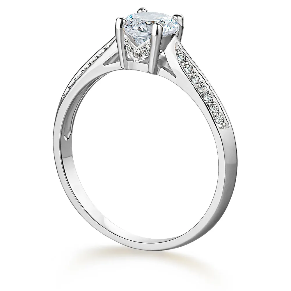 1.20 Carat Petite Accolade Ring sold by Tru Diamonds product image thumbnail 4