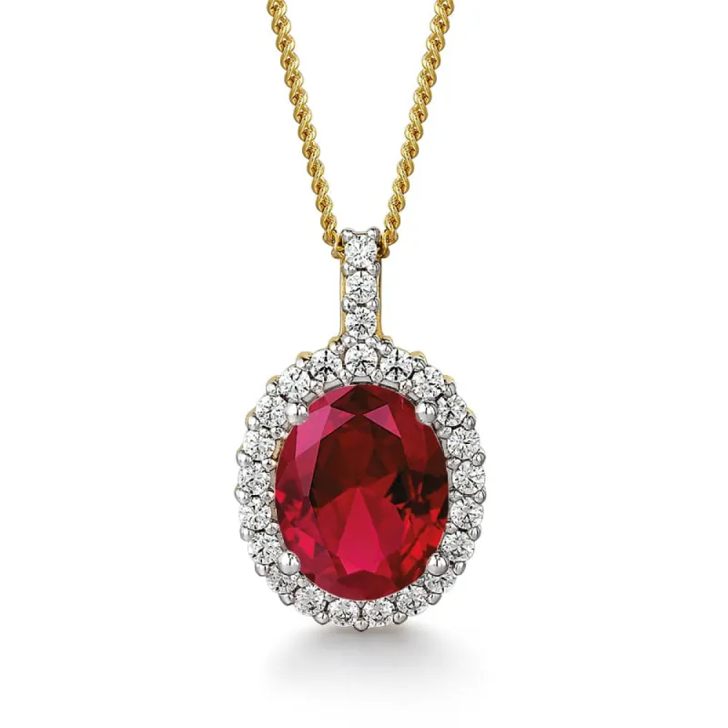 Tru Ruby Cincature Pendant sold by Tru Diamonds