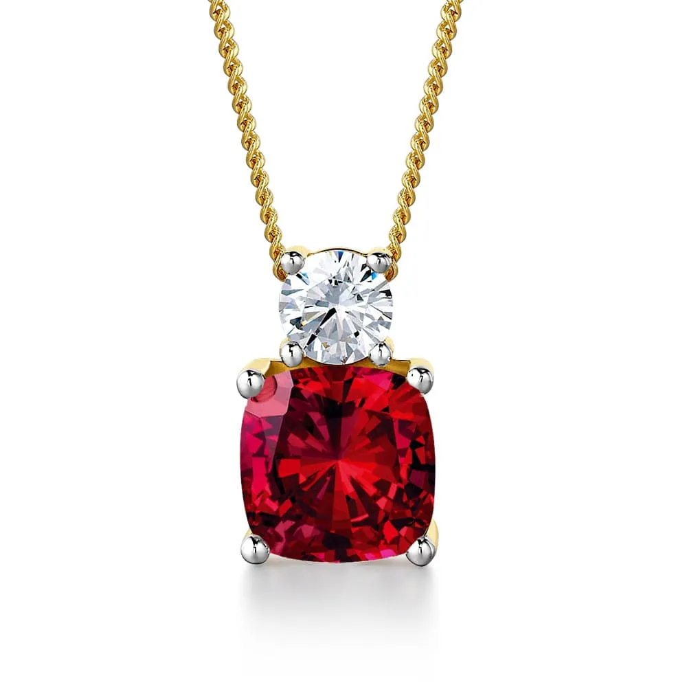 Tru Ruby Perfection Pendant sold by Tru Diamonds