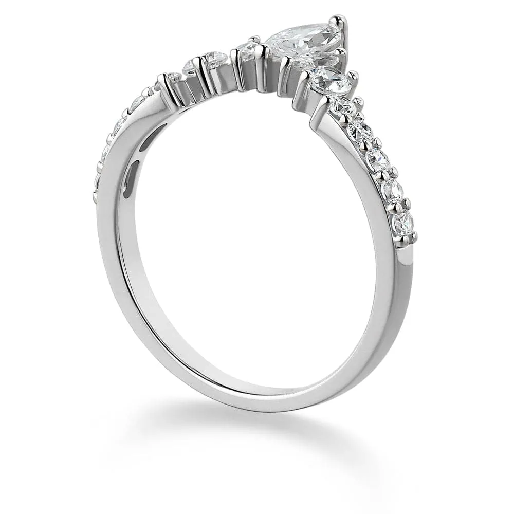 Fancy Marquise Eternity Band sold by Tru Diamonds product image thumbnail 5