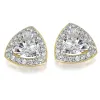 Triangle Cluster Earrings sold by Tru Diamonds