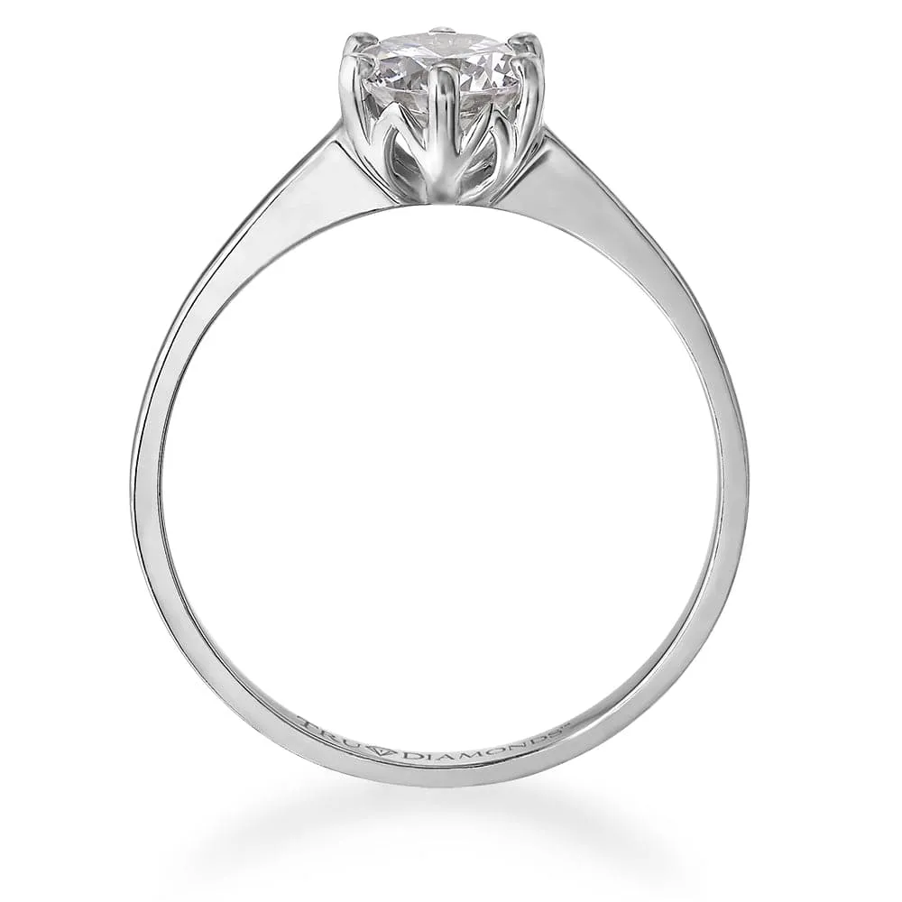 1 Carat Tulip Solitaire Ring sold by Tru Diamonds product image thumbnail 4