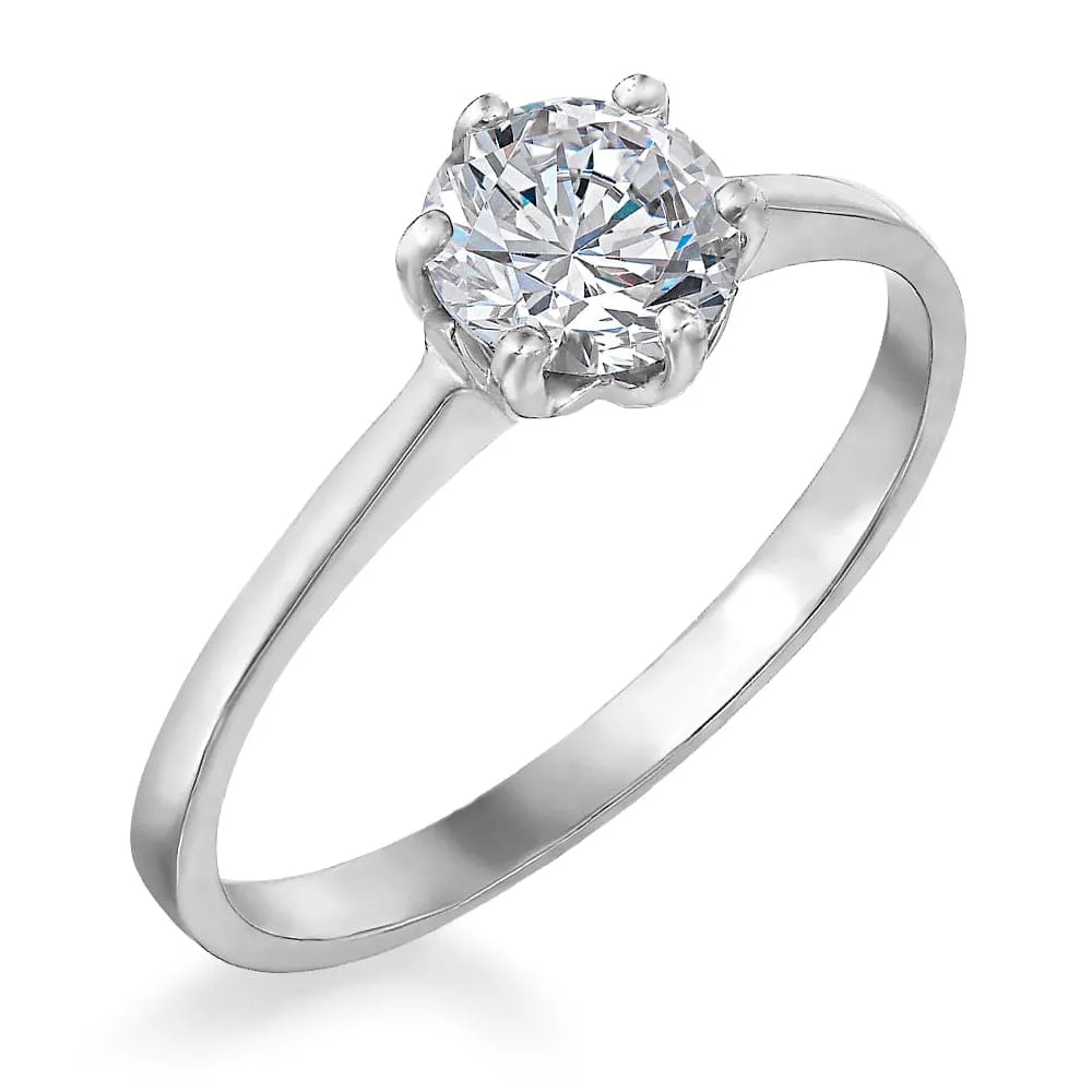1 Carat Tulip Solitaire Ring sold by Tru Diamonds product image thumbnail 2