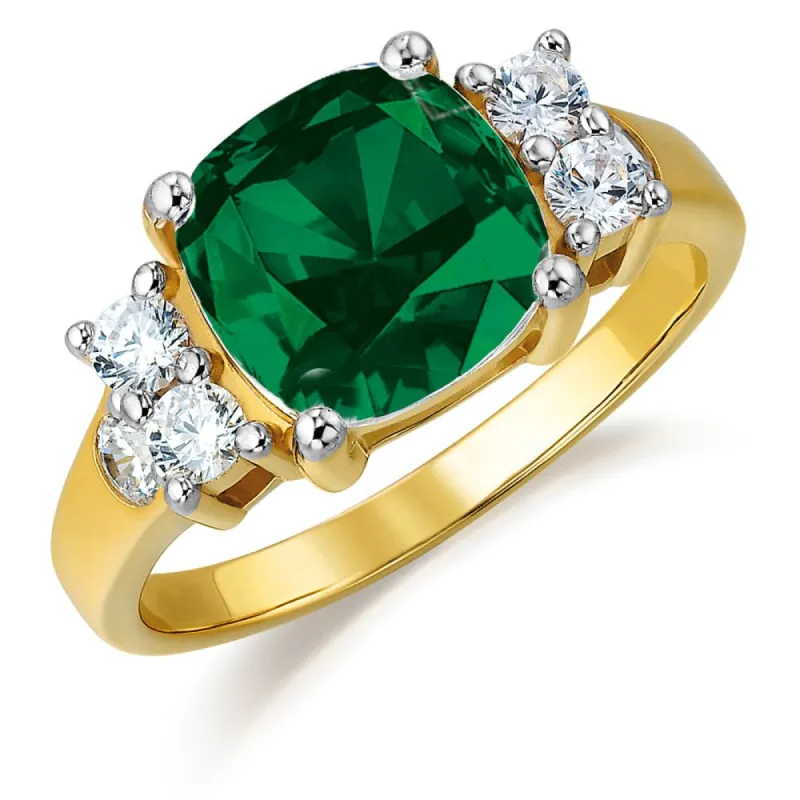 Tru-Emerald Perfection Ring sold by Tru Diamonds