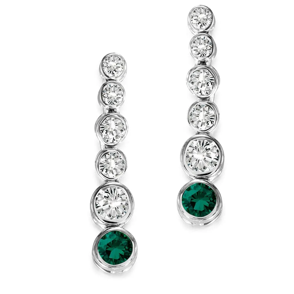 Tru-Emerald Classic Drop Earrings sold by Tru Diamonds product image thumbnail 2