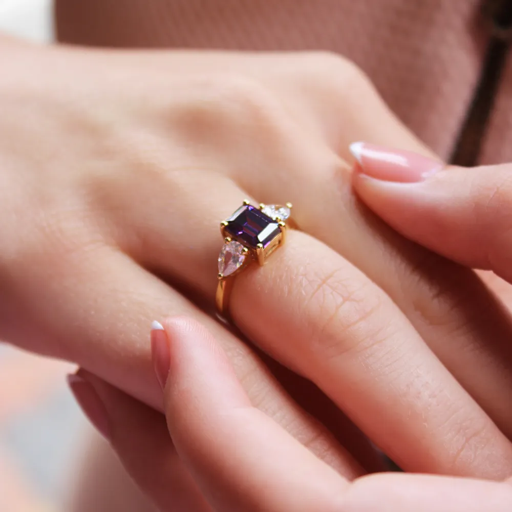 Amethyst Inspiration Ring sold by Tru Diamonds product image thumbnail 2