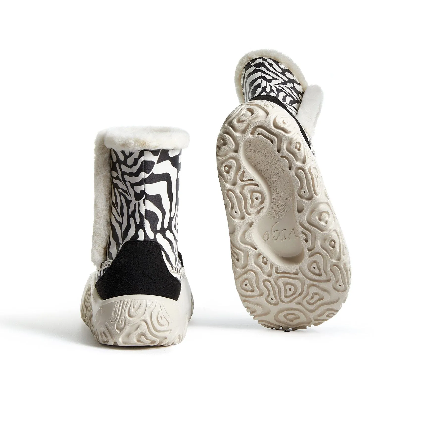 Black White Veins Vigo VI Women sold by UIN Footwear product image thumbnail 5