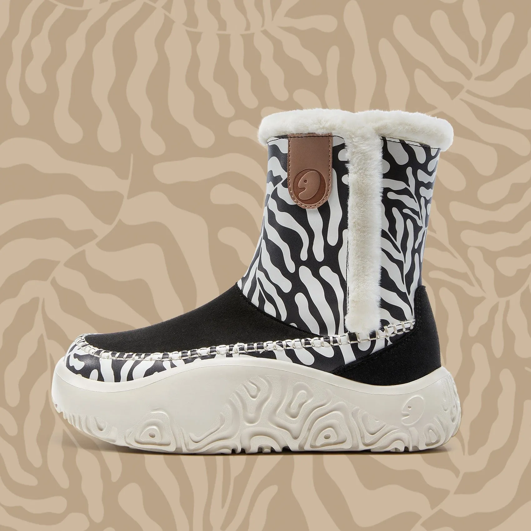 Black White Veins Vigo VI Women sold by UIN Footwear product image thumbnail 2