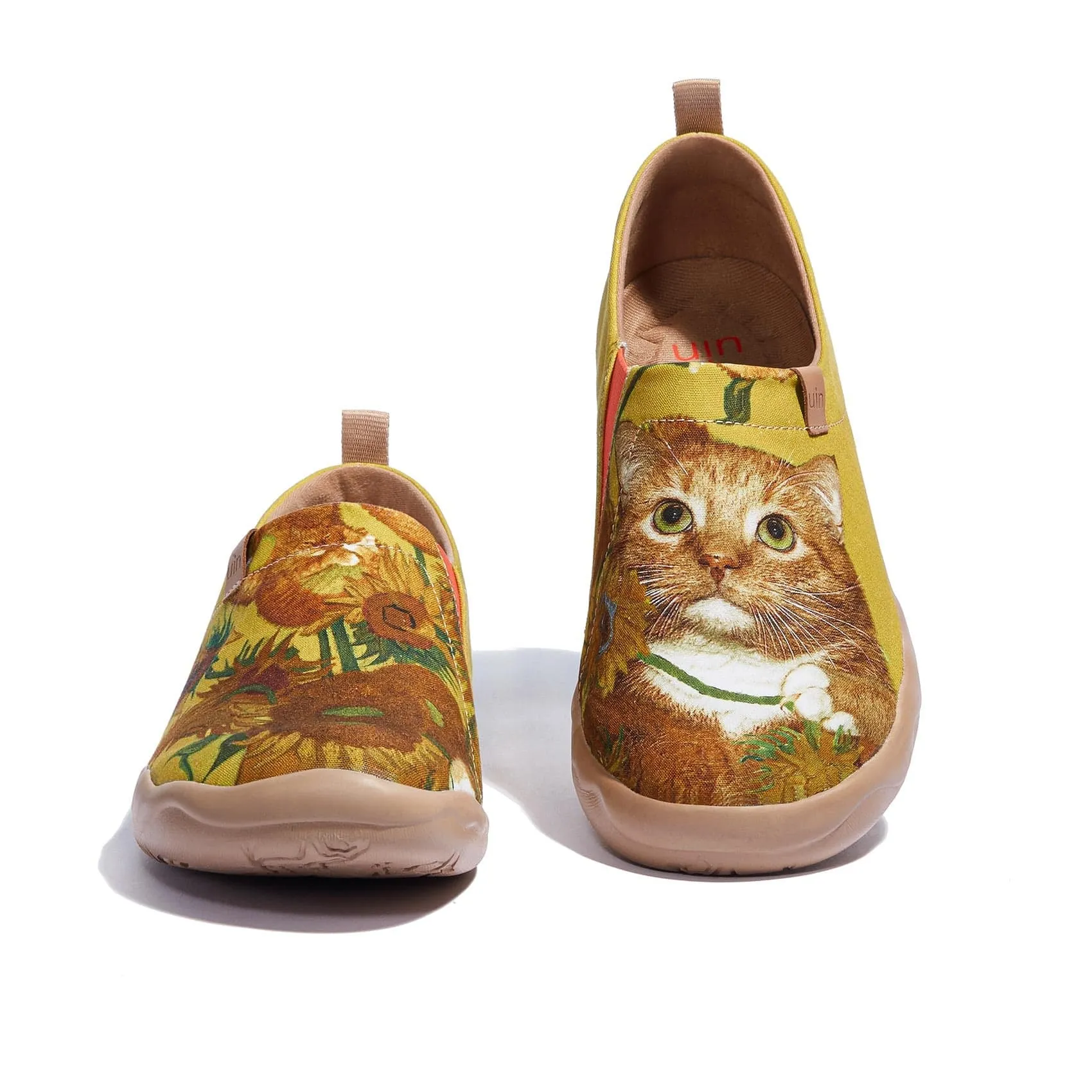 Sunflowers and Cat Toledo I Women-US Local Delivery sold by UIN Footwear product image thumbnail 5