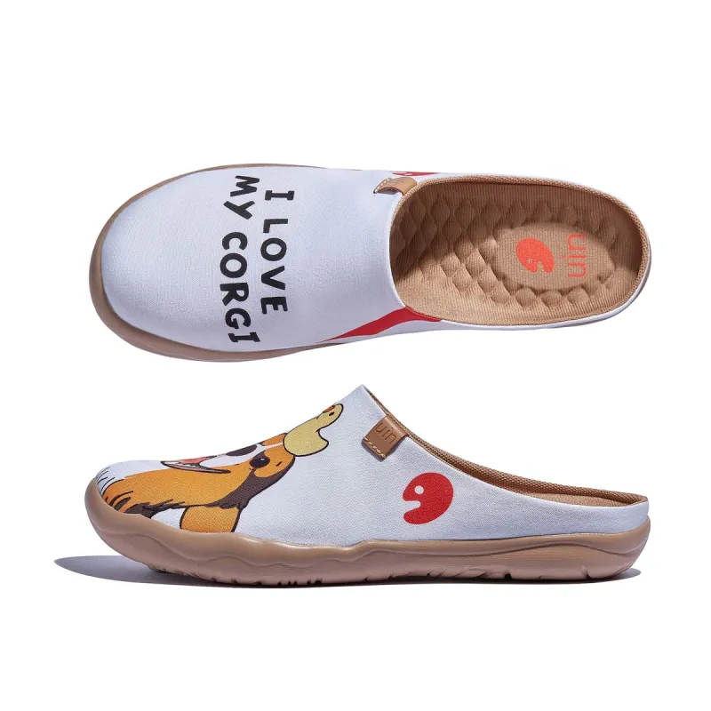 I Love My Corgi Malaga Women sold by UIN Footwear