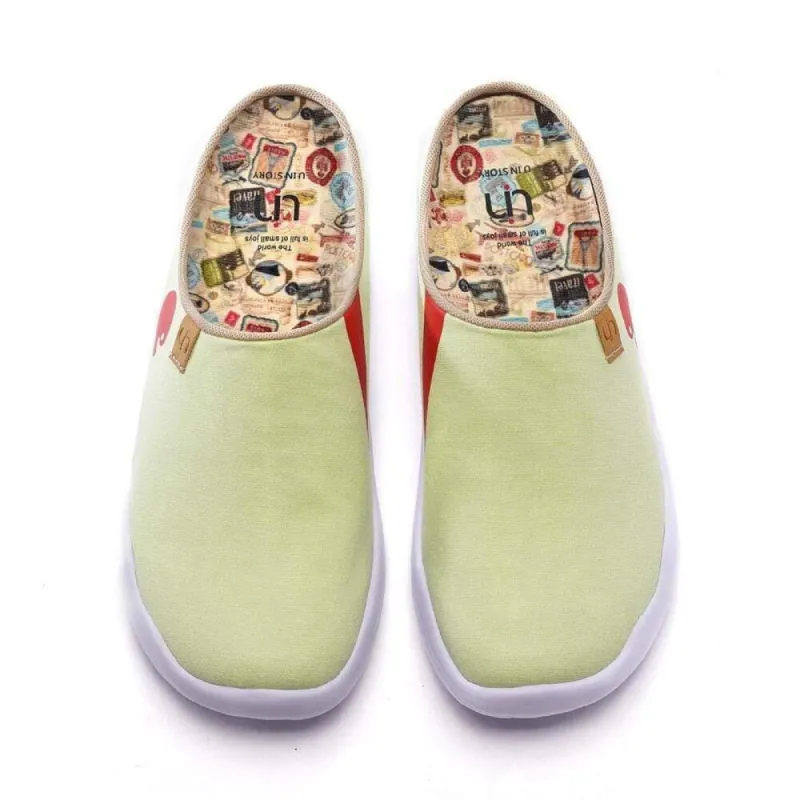 Marbella Light Green Slipper Men sold by UIN Footwear