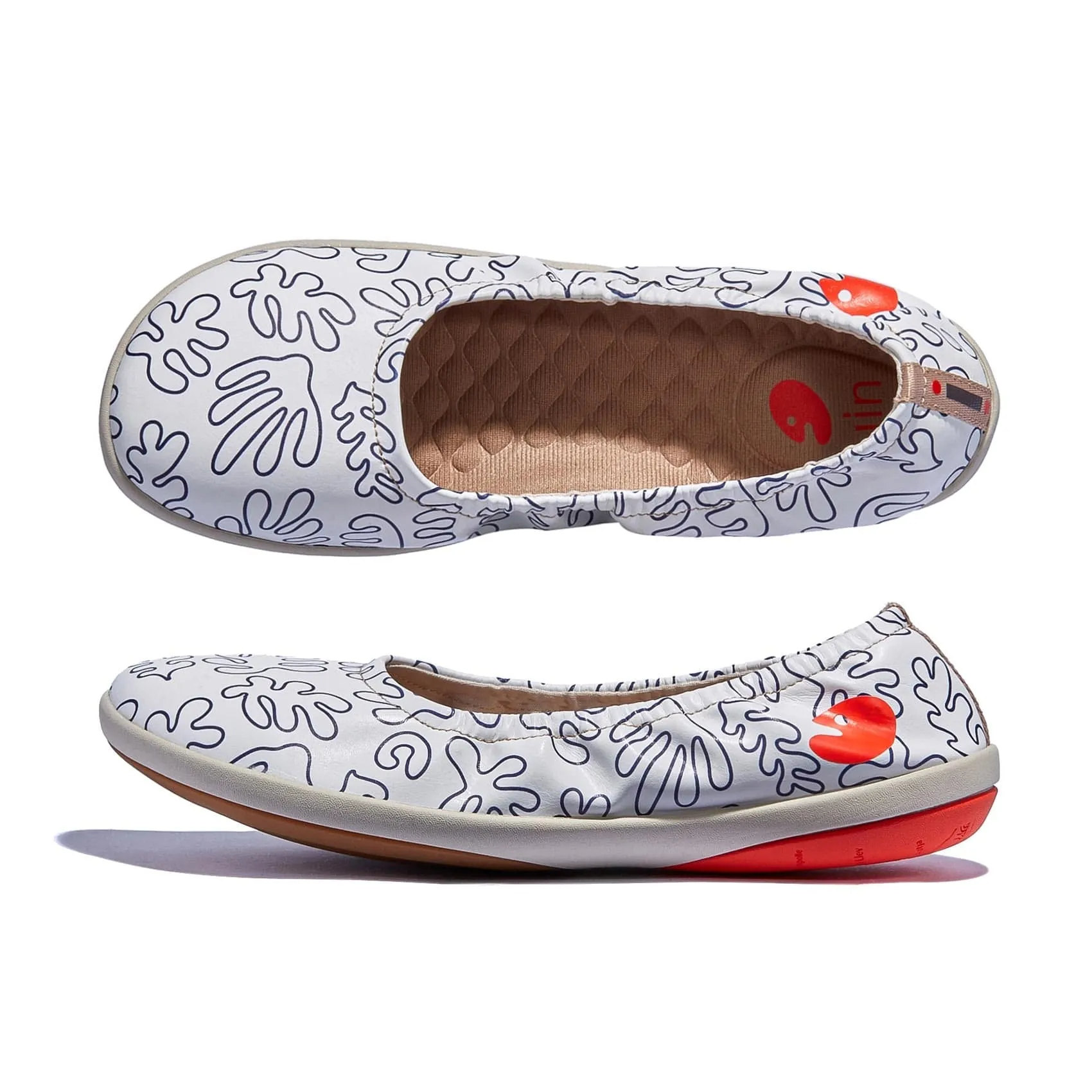 Blue Leaves Mystery Illetes IV Women sold by UIN Footwear