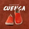 Cuenca Orange Red Cow Suede Women sold by UIN Footwear