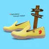 Barcelona Canvas Yellow sold by UIN Footwear