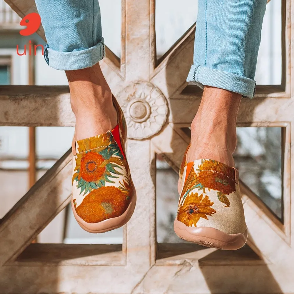 Van Gogh Sunflowers Men sold by UIN Footwear product image thumbnail 2